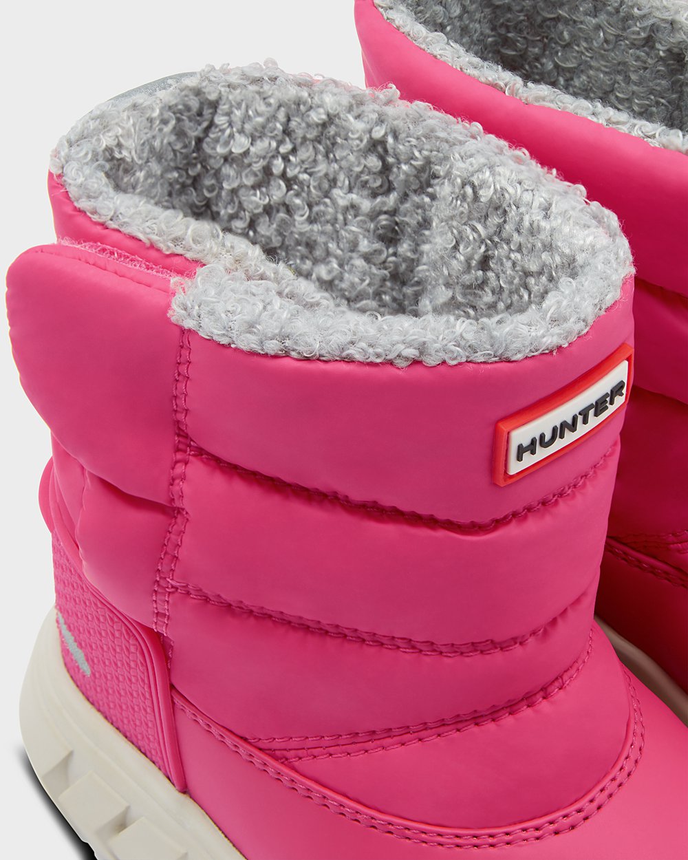 Hunter Original Little Insulated Snow Boots - Online Shop Kids Light Pink - AHNGML631